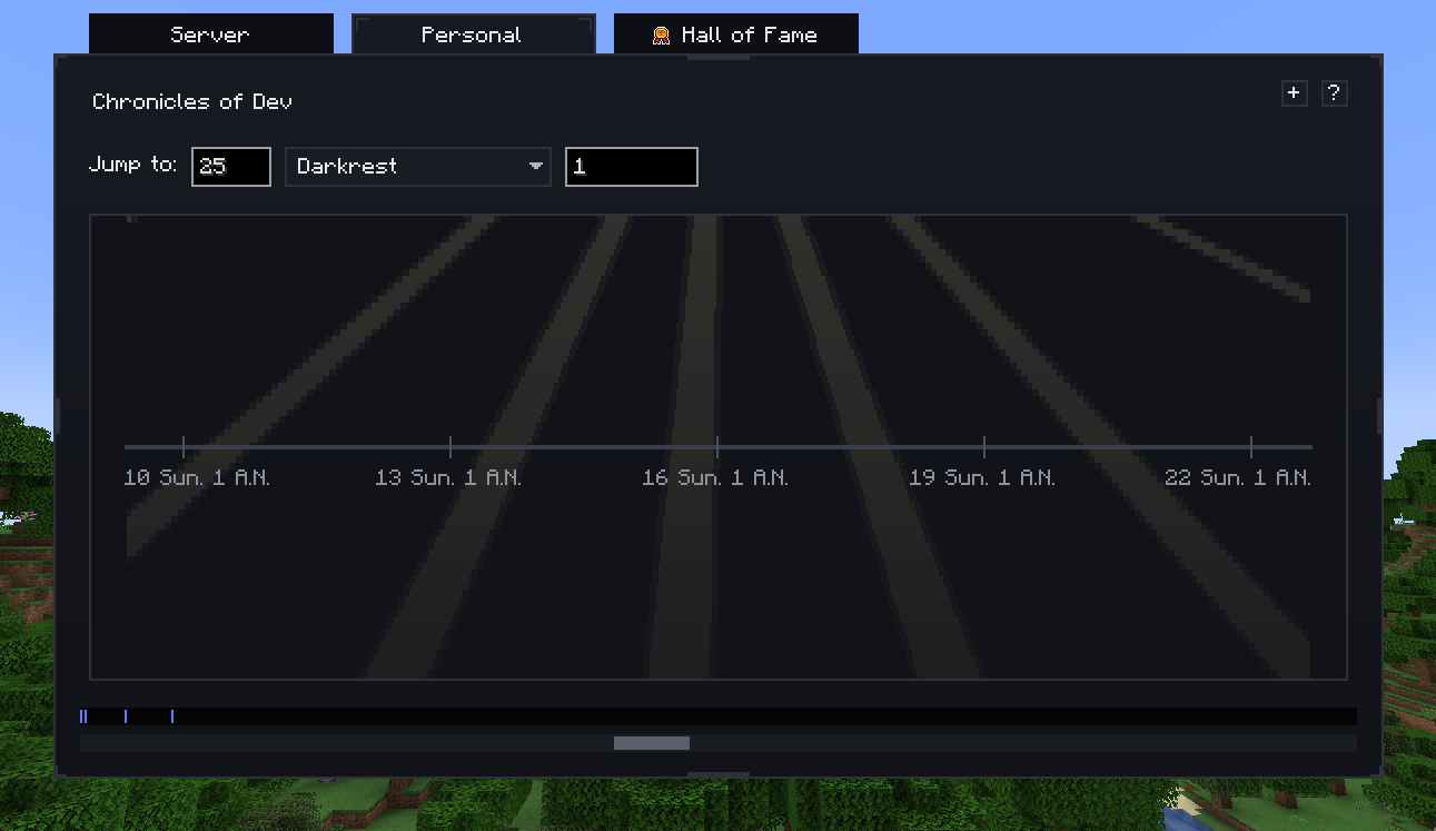 Chronicle rail seasonal overlay - Summer.